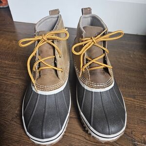 Women's Brown Duck Boots